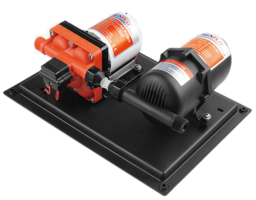 Pompe à membrane SEAFLO 42 Series 3GPM pour système d'alimentation d'eau sous pression, 12V, 3gal, 45PSI pour conversion de van