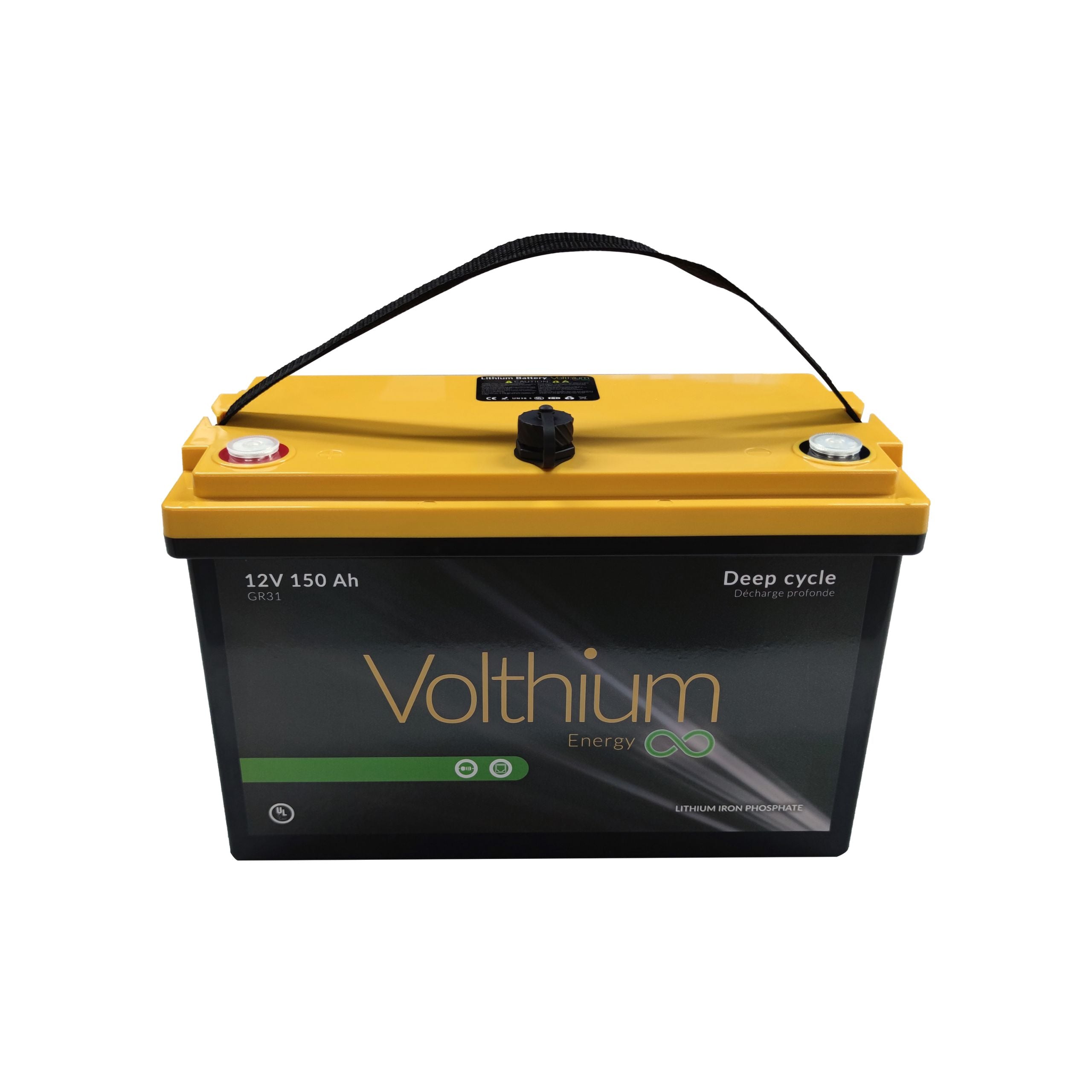 Batterie auto-chauffante Volthium pour van life (12V 150Ah)