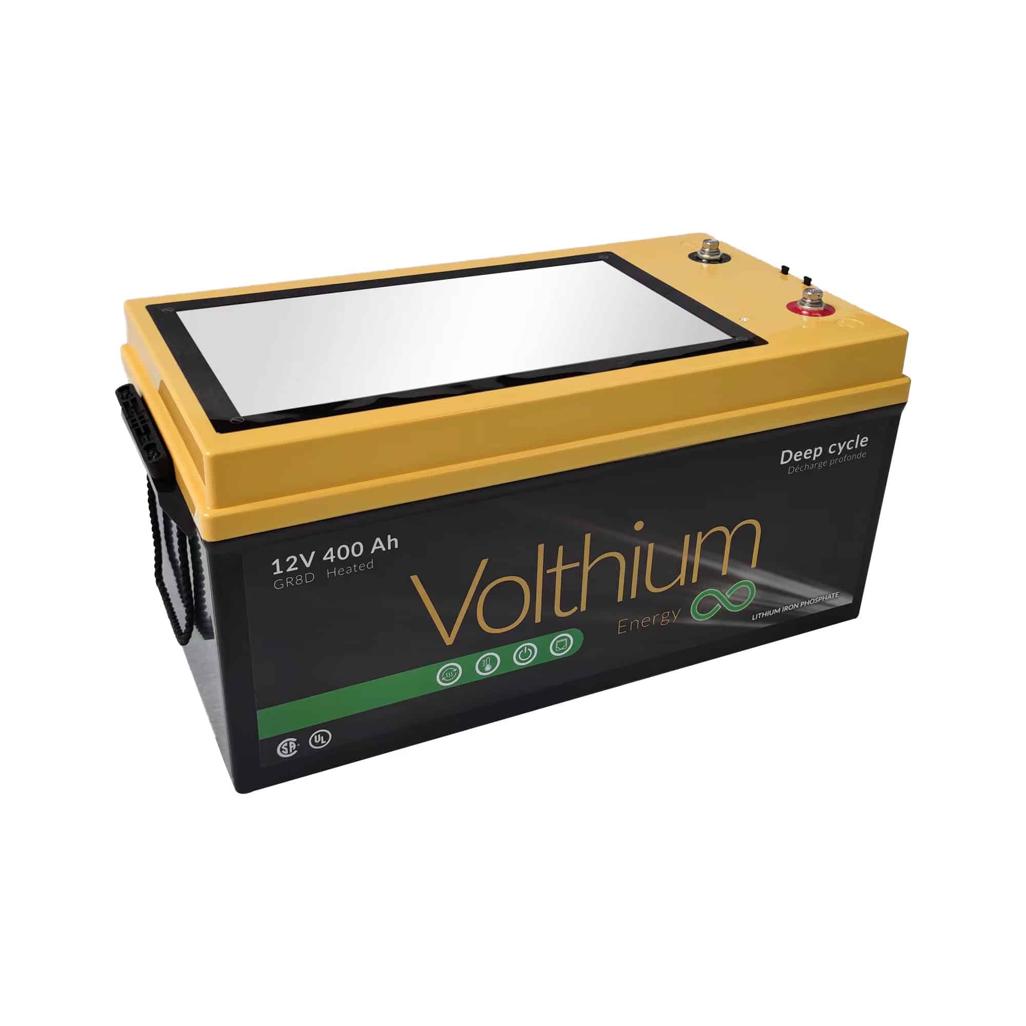 Batterie auto-chauffante Volthium pour van life (12V 400Ah)