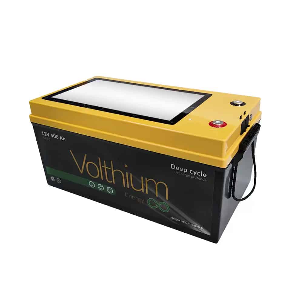 Batterie auto-chauffante Volthium pour van life (12V 400Ah)
