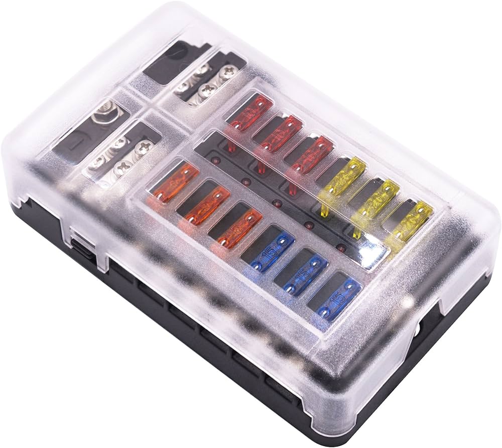 Boîte à fusibles (12 circuits) pour conversion de van