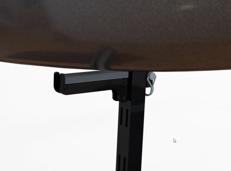 Pôle de support pour planche de surf et paddleboard pour camper-van ATLAS Roadcamp