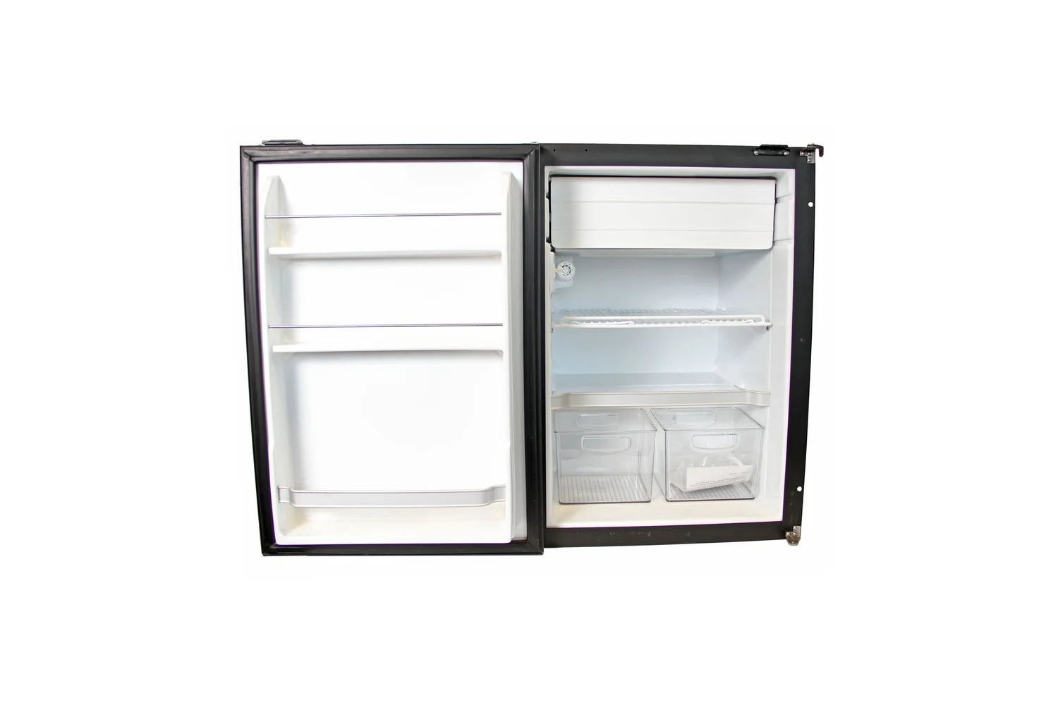 Réfrigérateur 12V-24V CC à porte simple Nova Kool R4200 et R4500 – 122 L (4.3 picu) pour conversion de van