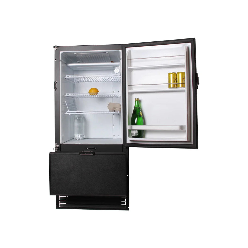 Réfrigérateur deux portes Nova Kool 12V-24V DC séries RFU6400D et RFU7100D – 193 L (6.8 picu) pour conversion de van