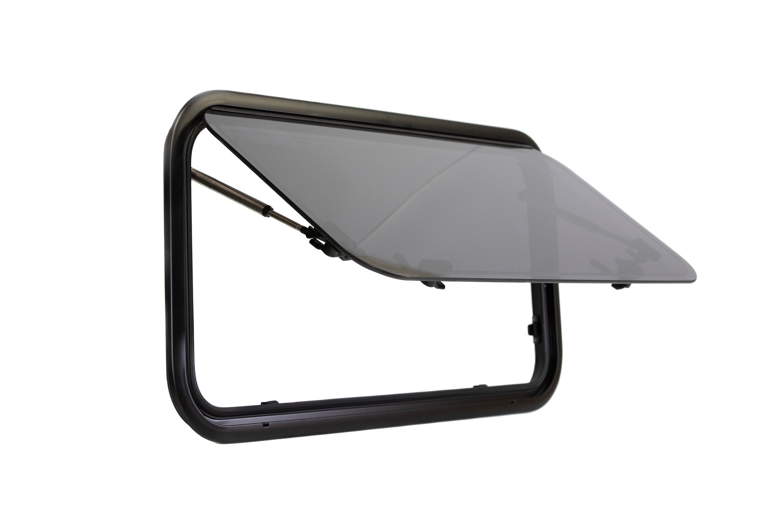 Broad Arrow flat windows for trailer conversion